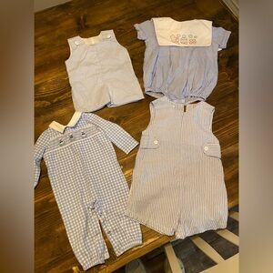 Boys southern/smocked style outfits